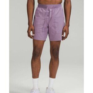 Lululemon License to Train Linerless Short 7" Purple Ash Size Small